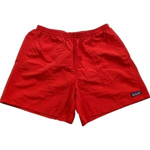 Patagonia Baggies Men's Size Medium 5in inseam Red